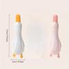 1Pc hair and debris cleaner for drain, cartoon yellow duck shape, cleaning hair in kitchen sink and bathroom
