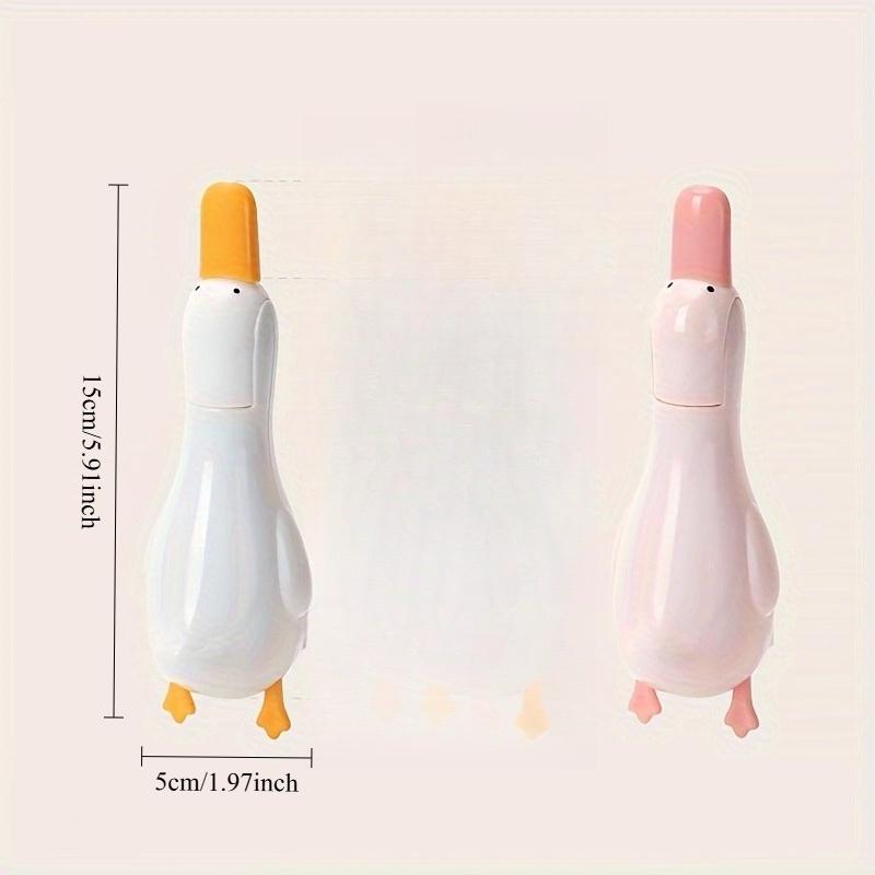 1Pc hair and debris cleaner for drain, cartoon yellow duck shape, cleaning hair in kitchen sink and bathroom