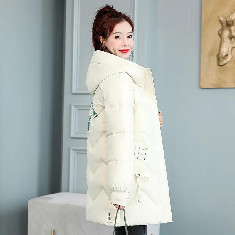 WTEMPO Solid Color Outdoor Thick Warm Down Coats Autumn Winter Windproof Cod-proof Large Size Cotton-padded Jackets Women's