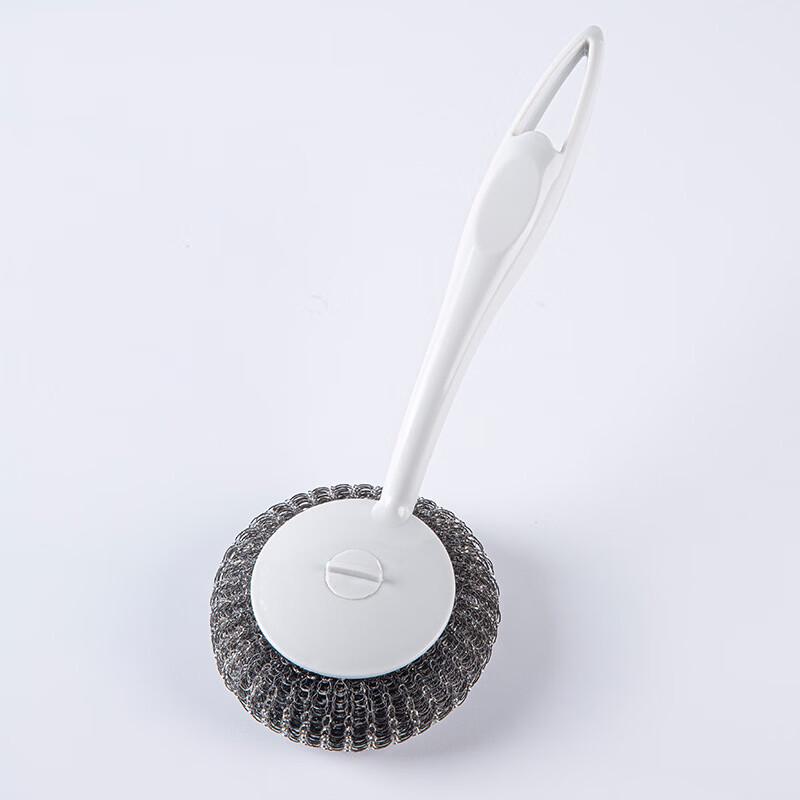 ZISIZ Long Handle Steel Wire Cleaning Brush