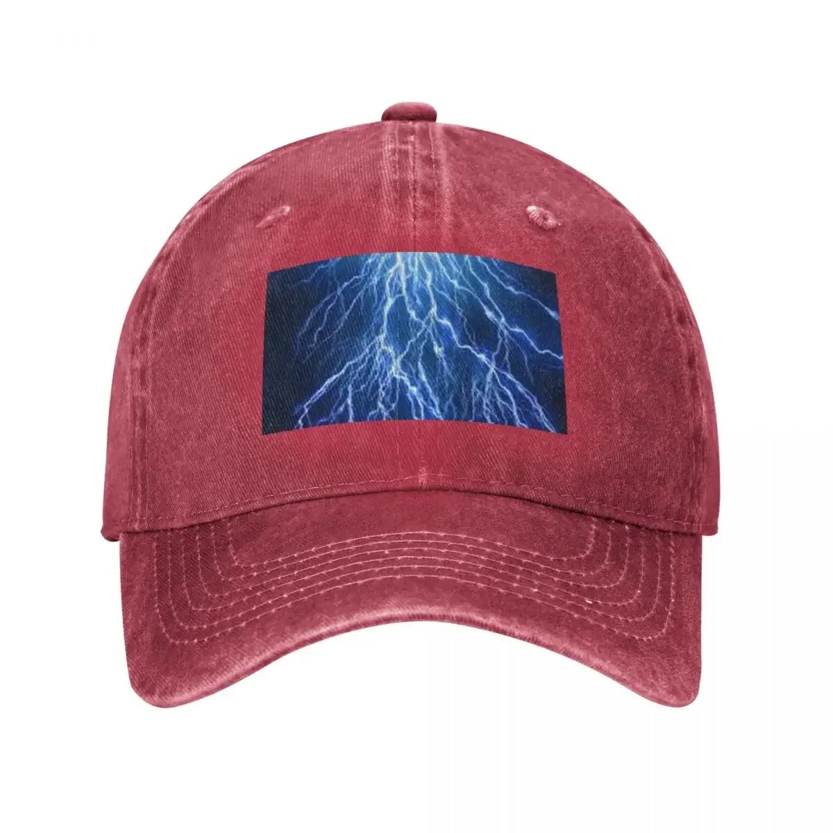lightning storm Baseball Cap Luxury Cap Uv Protection Solar Hat summer hat Women s Hats For The Sun Men s