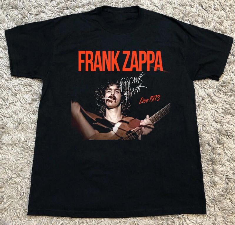 

NEW Frank Zappa Black Cotton Unisex S-5XL Gift For Fans T-Shirt Unisex T-Shirt XXXXL