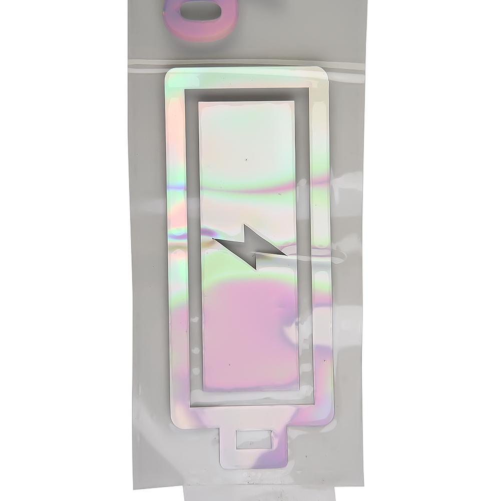 Araba Vinil Yansıtıcı Çıkartmalar Wifi Pil Seviyesi Sinyal Çıkartmaları Dekor Araba Komik Çıkartma Oto Dekor Aksesuarları İçin