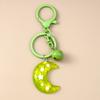 Aihua Cute Kawaii Happy Clouds Keychain for Women Girls Kids Handbag Pendants DIY Sweet Stars Cloud Key Ring Jewelry Gifts