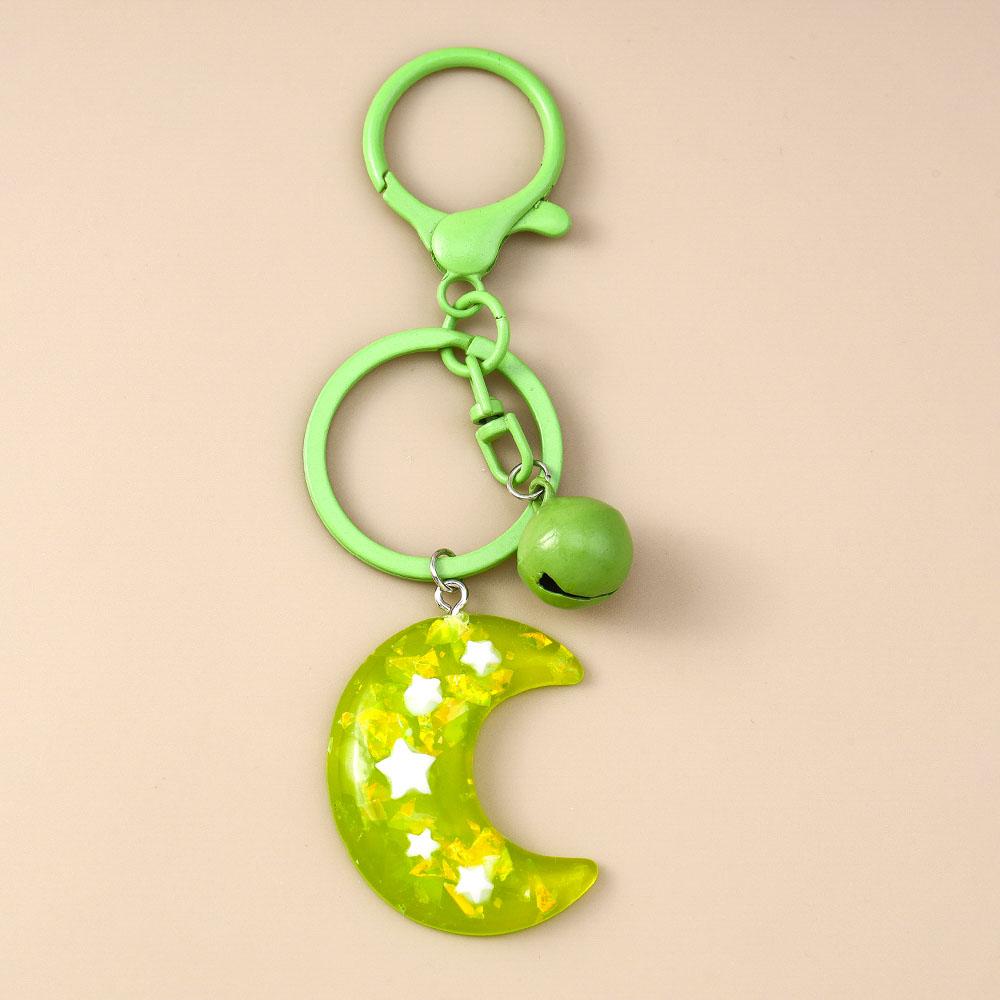 Aihua Cute Kawaii Happy Clouds Keychain for Women Girls Kids Handbag Pendants DIY Sweet Stars Cloud Key Ring Jewelry Gifts