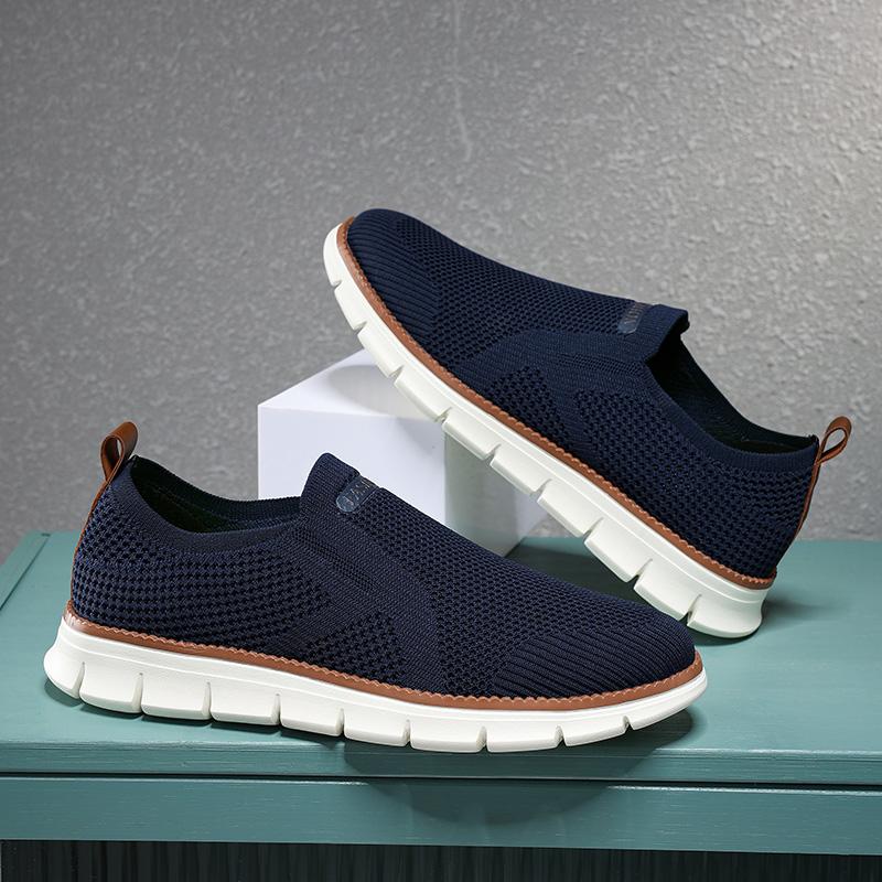 Fashion Men's Shoes Summer High-quality Soft Soled Hiking Comfortable Sports Lightweight Flat Bottom Outdoor Walking Shoes New Style