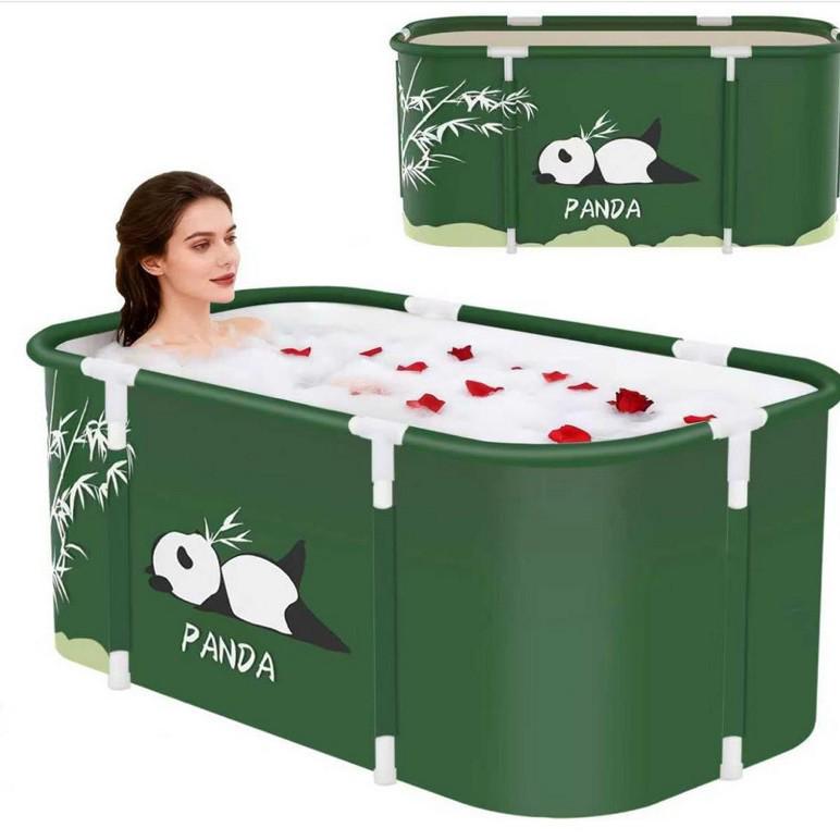 Portable Folding Bathtub for Adults & Children - Full Body Shower Bucket for Autumn/Winter Use