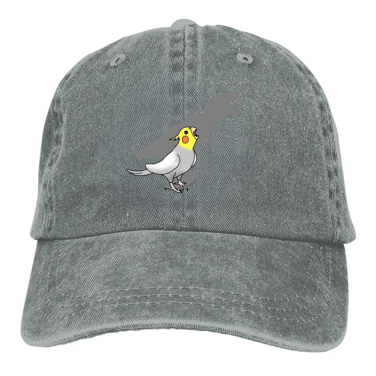 

Dinosaur Shadow Baseball Caps Peaked Cap Parrot Birds Pet Sun Shade Hats for Unisex Adjustable& 8Y