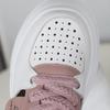 Fashion 12CM Genuine Leather Vulcanized Platform Wedge Casual Women Summer Shoes Fashion Sneakers Hollow Heels Increase Shoes