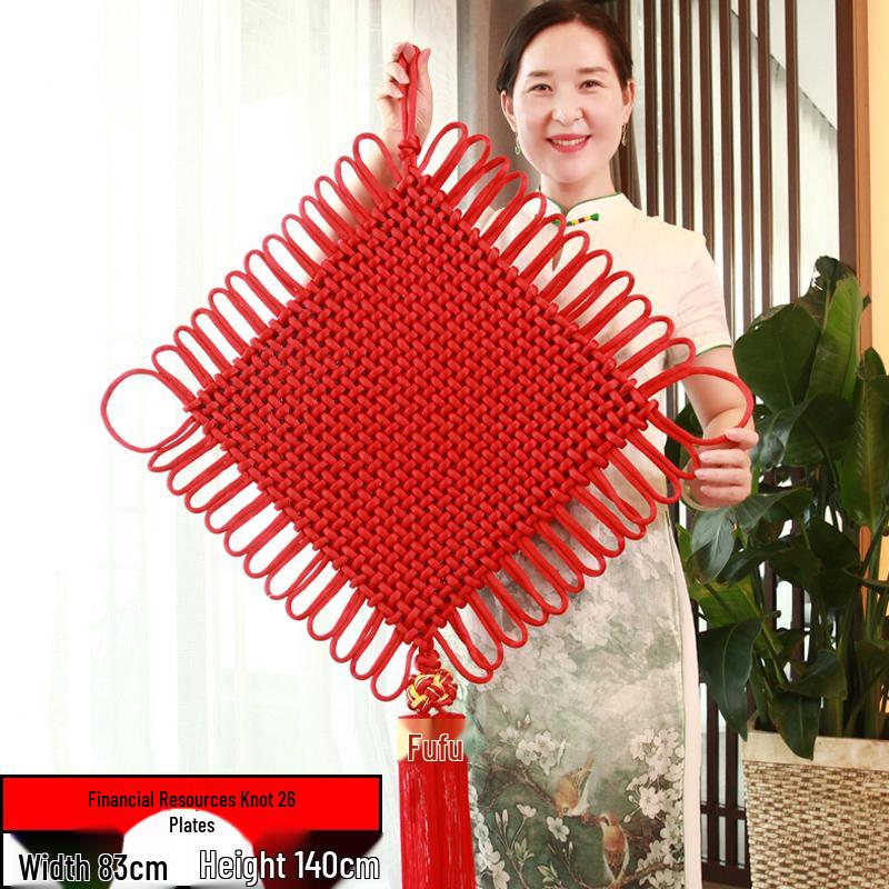 Chinese Knot Red Pendant - Spring Festival Living Room & Entrance Decoration