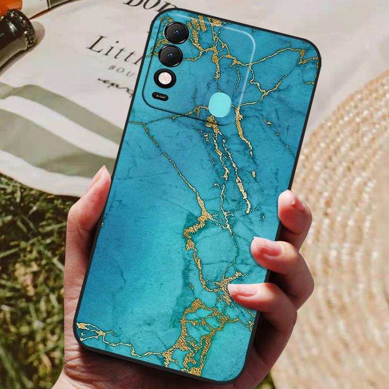 Für Tecno Spark 8 Hülle 8C Silikon Rückabdeckung Handyhülle für Tecno Spark 8 8P 8C Spark8 P Hüllen Spark8P Weicher Stoßfänger coque Fundas