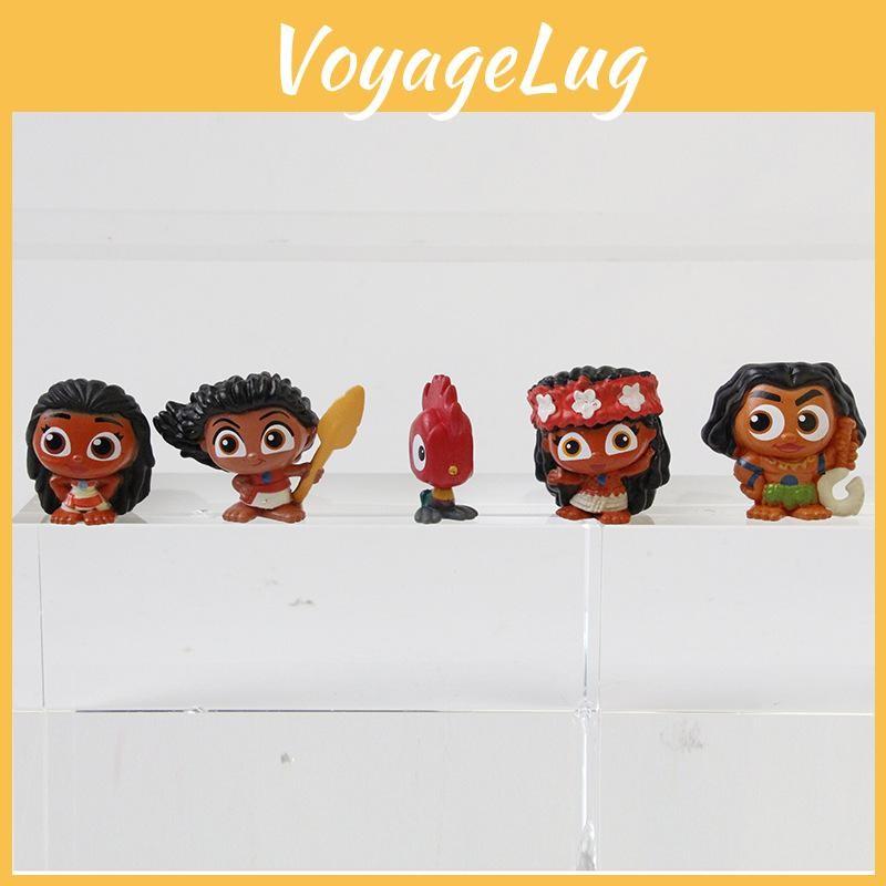 Series Moana Pvc Action Figures Model Toys Cartoon Desktop Decoration Gifts