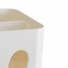 Brush Holder Organizer Makeup Pen Desktop Storage Container White Small Rabbit Square