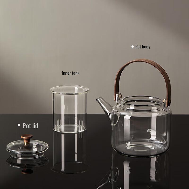 Mingzhan Heat-Resistant Glass Teapot