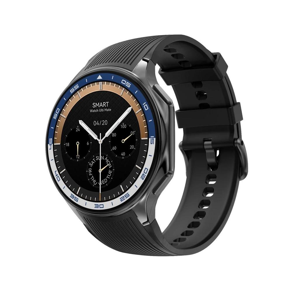 2025 AMOLED 3D Surround Vision Dial Smart Watch Voice Assistant HD Bluetooth Call Heart Rate Monitoring Men's Smartwatch