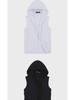 Gilet con cappuccio slim alla moda da uomo: Giacca fitness senza maniche primaverile e autunnale
