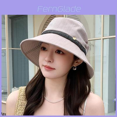 Sun Protection Fisherman Hat With Wide Brim For Summer Beach Vacation Sun Shade Fashion Accessory