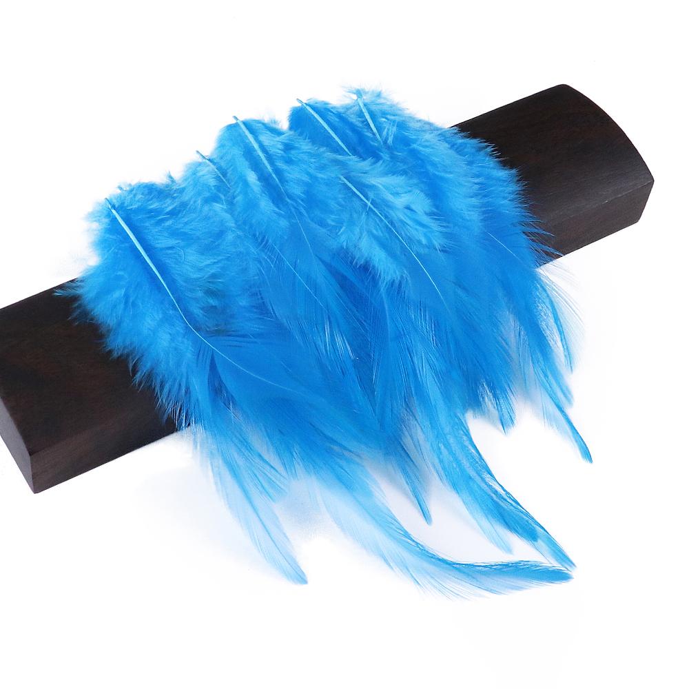 50Pcs High Quality Pheasant Rooster Feather 4-6"/ 10-15Cm Natural Dyed Chicken Plumes for Crafts DIY Jewelry Earring Accessories