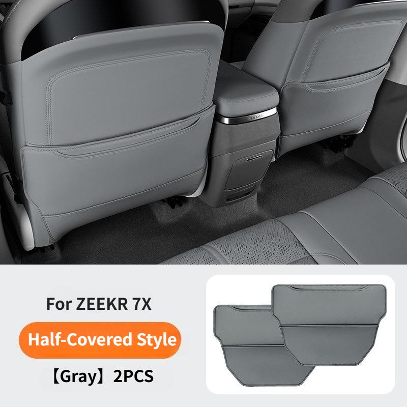 For Zeekr 7x Car Rear Seat Anti Kick Pads Anti-kick Seat Back Kick Protective Pads Protector Seat Back Protectorn Car Accessorie