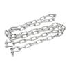 6.6ft Anchor   Chain Marine 316 Stainless Steel Central Ring Anchor Chain with Double 5 16in Shackle Link Ends for Ship