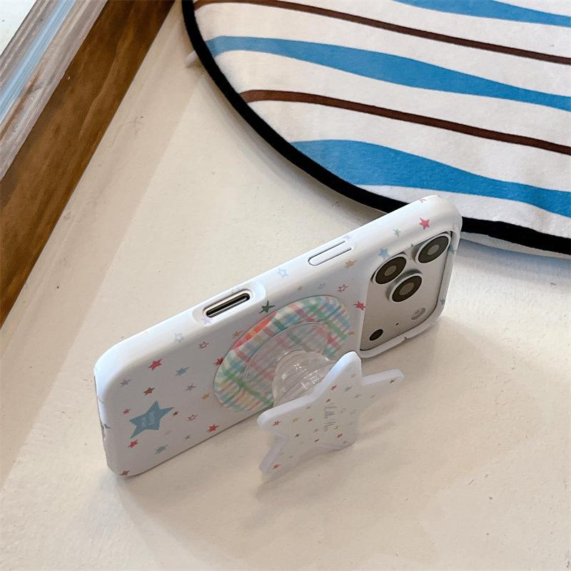 Minimalist Magnetic Star Holder for iPhone 17/16 Pro Max/15 Pro Case iPhone 17 Pro Max