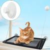 Cat Hammock Suction Cup 8.5cm White Plastic Vacuum Suction Cup with Screw for Window Glass Door