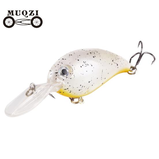 1Pc Crank 3D Eyes Fishing Lure Hard Bait Bass Crankbait Sharp Fish Hook Tackle