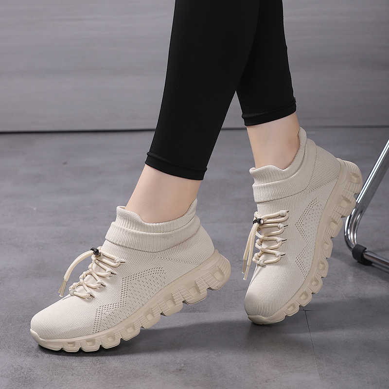 Fashion Light High Top Moccasin Shoes Women Loafers Summer Boot For Women Colored Sneakers Women Sports Tens High-quality