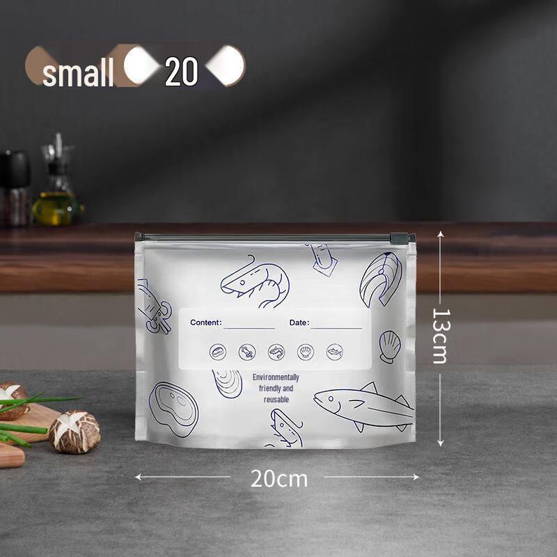 ZISIZ Thickened Aluminum Foil Fresh-keeping Bags