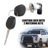 Fuel Cylinder Lock & Door Fit Keys for Tacoma Toyota 1995-2004 2000-2003 Tundra