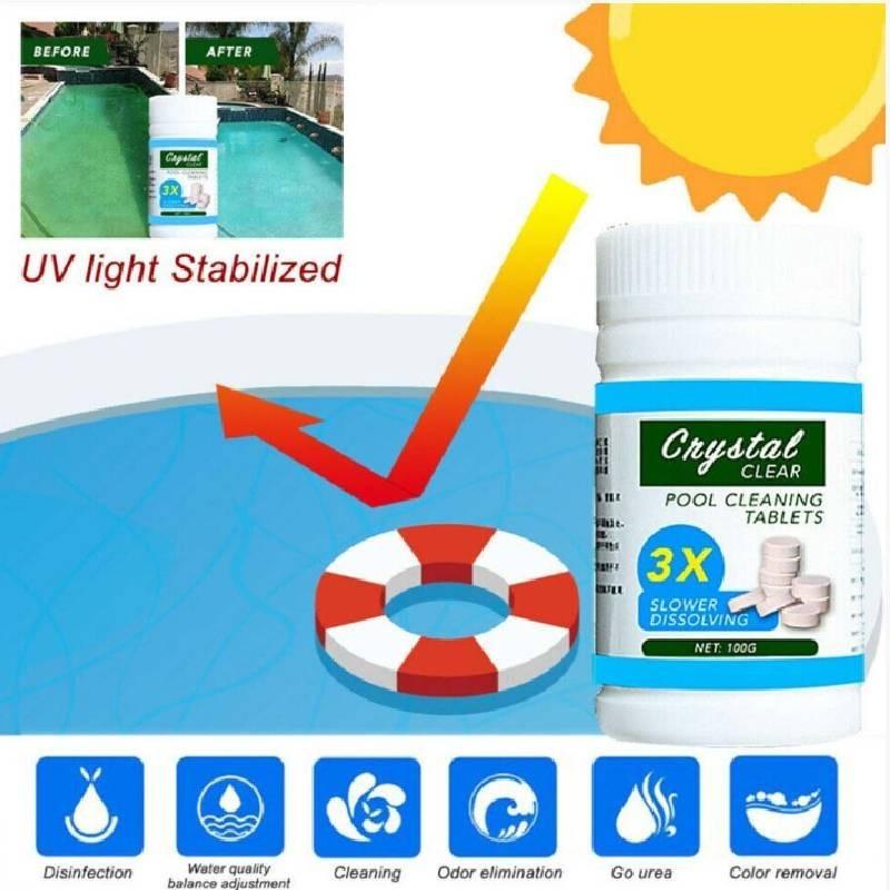 Effective Pool Cleaning Tablets For Sparkling Clean Public Swimming Pools