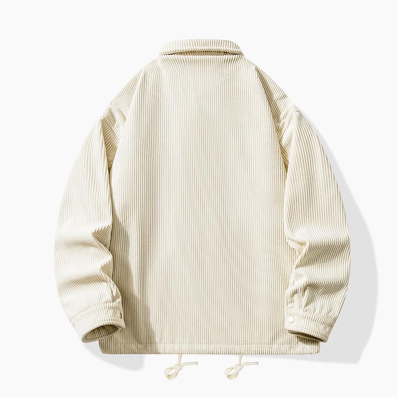 High Quality Men's Corduroy Jacket Casual Jacket Retro Top