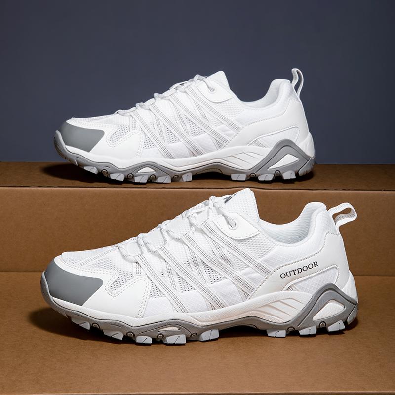 Summer Breathable Outdoor Hiking Shoes For Men Women Sneakers Antiskid Slip On Walking Shoes Moccasins Man Casual Shoes