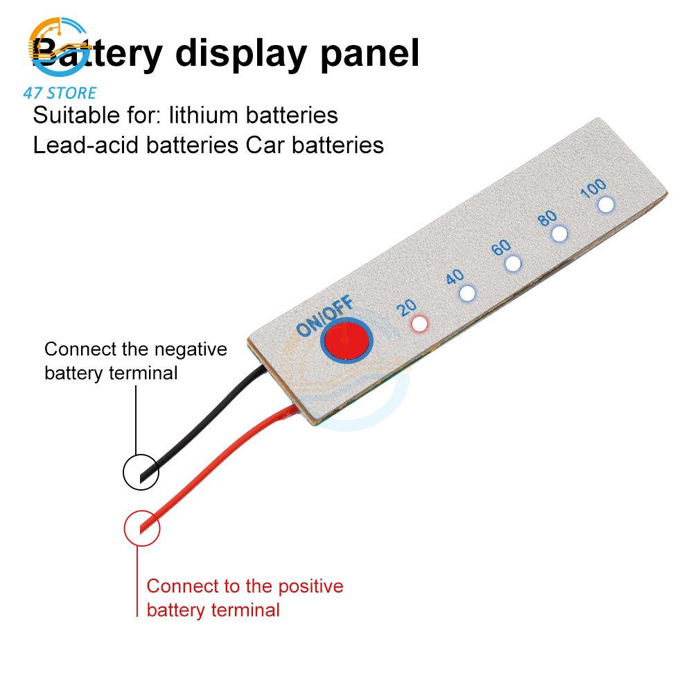 1S 3S 4S 18650 Lithium-Akkupack Akkuladezustandsanzeige Panel LED Prozentanzeige Tester Li-po Li-ion Kapazitätsanzeige