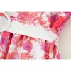 2025 Autumn Women's Fashion: European & American Style Floral Print Long Sleeve Dress