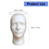 Multipurpose Male Mannequin Head In Foam For Displaying Wigs And Hats 11 Inch Height Professional Hair Styling