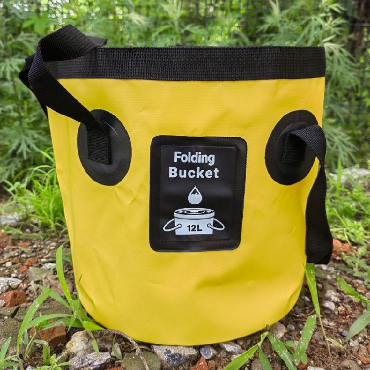 Cubo Plegable de Plástico Portátil Bolsas de Almacenamiento de Agua a Prueba de Fugas Ahorro de Espacio