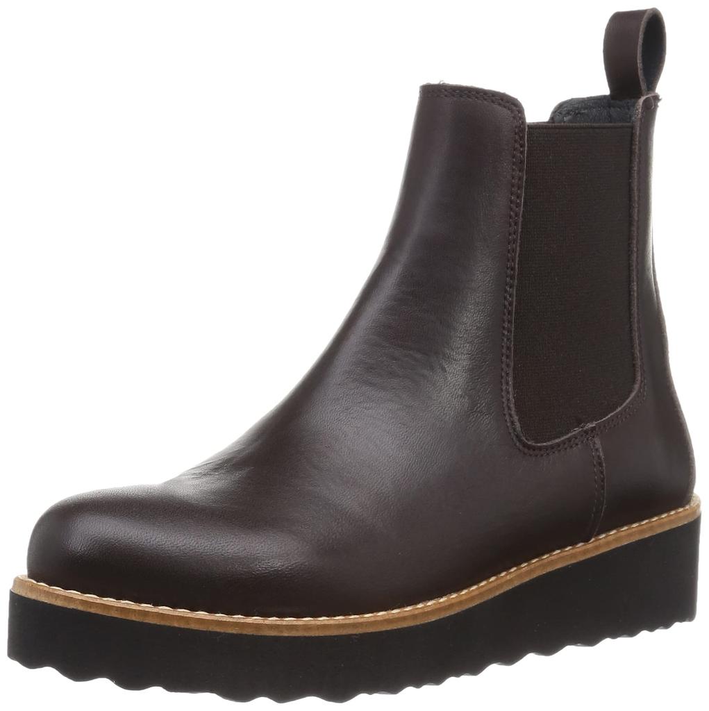 Chelsea boty s tlustou podrážkou, hnědé [Bontre], boty,