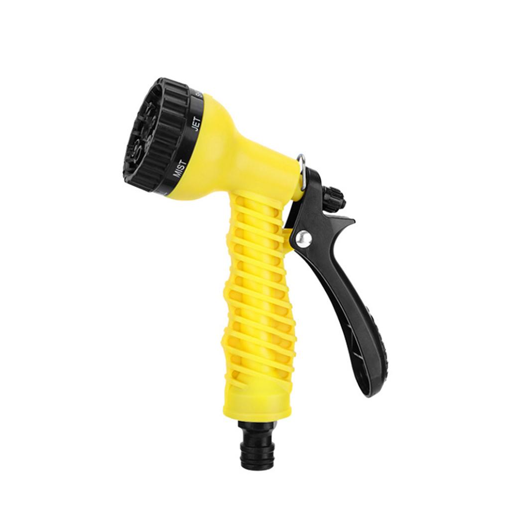 Hose Pipe Spray Gun High Pressure Hose Pipe Spray Gun Nozzle 7 Adjustable Patterns Water Hose Spray Gun for Watering