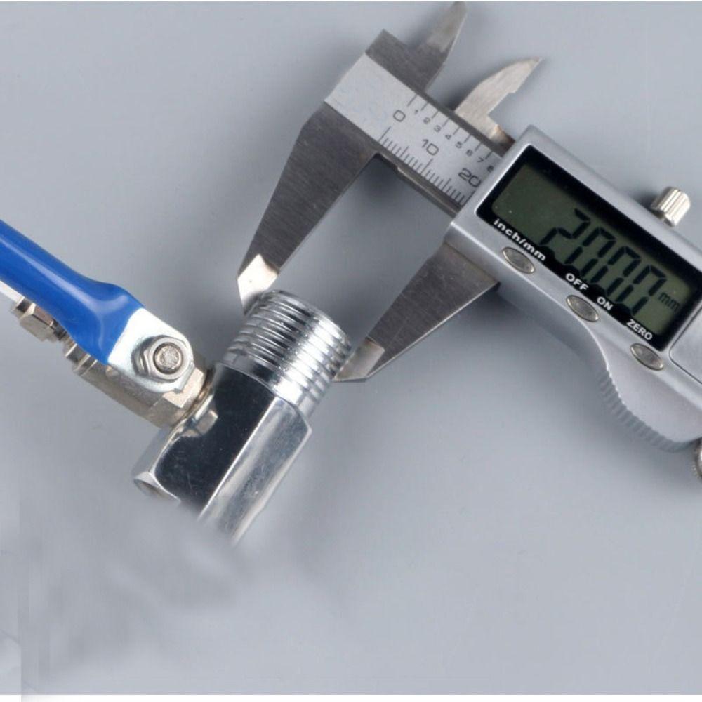 Kulový ventil s přívodem vody pro čističku vody 1/4'' 1/2'' Rychlospojka Kohoutek Odolný ovládací spínač kohoutku