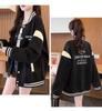 2025 New Arrival Women's Fleece Baseball Hoodie for Junior & Senior High School - Early Autumn/Spring