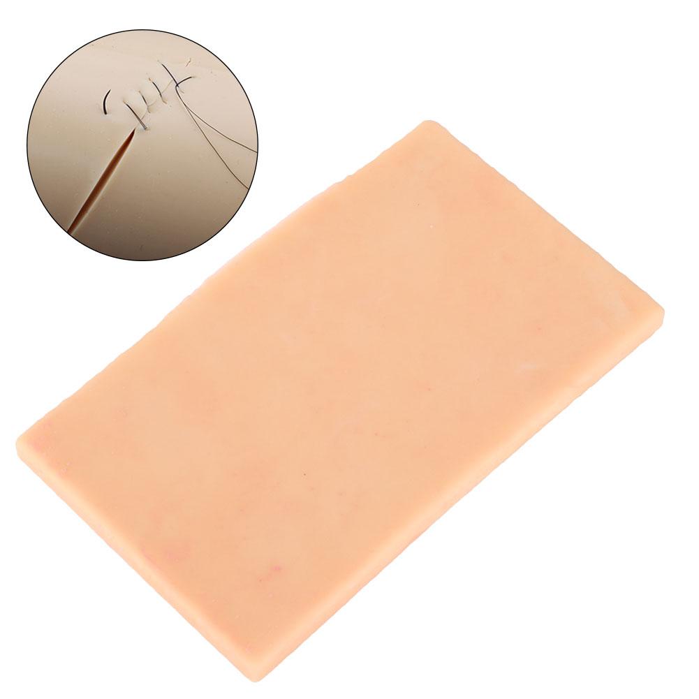 Silicone Skin Suture Training Pad Trauma Suture Pad Model for Practice Training