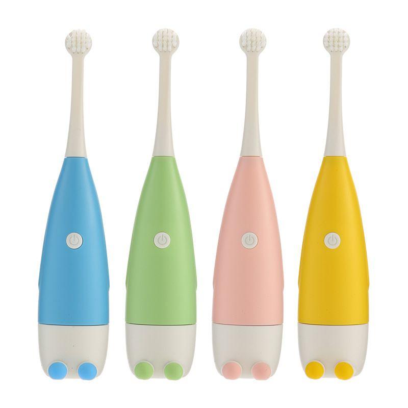 Automatic Electric Toothbrush For Kids With Soft Silicone For Baby And Toddler