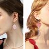 Pendant Earrings Unique Drop Earrings Set Fashion Ear Jewelry Set Zinc Alloy Texture Suitable for Ladies and Teen Girls