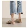 Women's soft soled thick heels round toe shoes