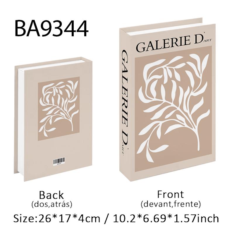 Bauhaus Decorative Books Open Luxury Fake Book Storage Box Home Decor Matisse Boho Monet Coffee Table Shelf Interior Decoration