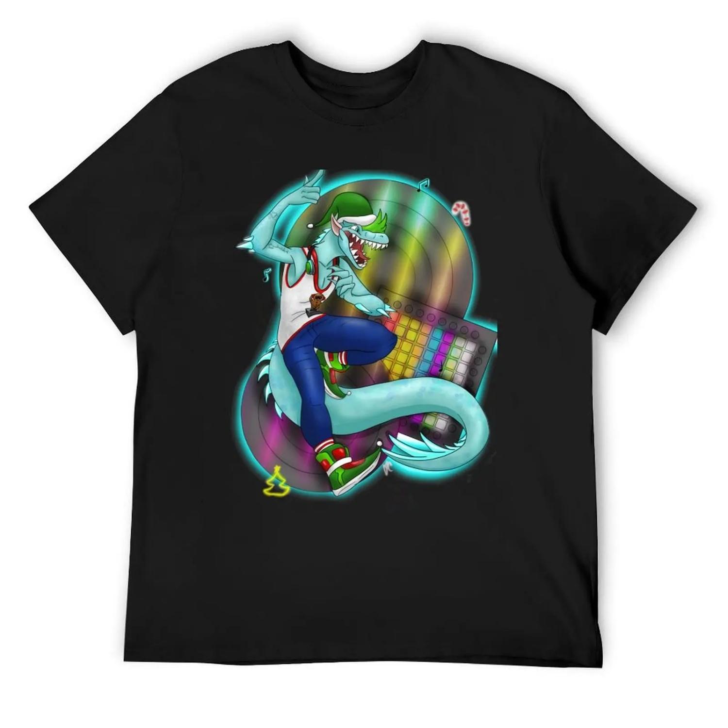 Christmas Dinosaur T-Shirt for a boy graphics blanks graphic t shirts mens clothing S
