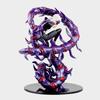 28cm Tokyo Ghoul Half-Kakuja Centipede Form Kaneki Ken Action Figure White Hair Awakened One-Eyed Ghoul Statue Anime Toy Gift