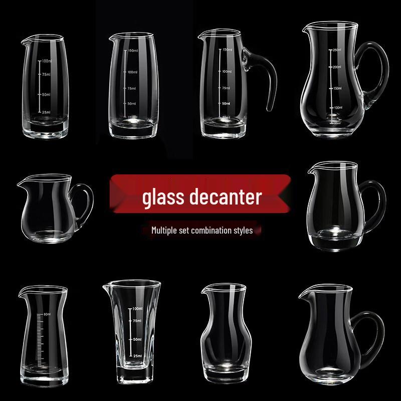 ZISIZ Glass Wine Decanter