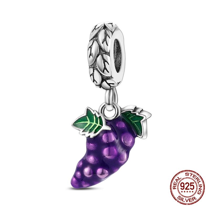 Authentic 100 Copper Avocado Cherry Beaded Strawberry Charm Bead Charms Compatible With Authentic Do It Yourself Bracelets Jewellery Making Womens G